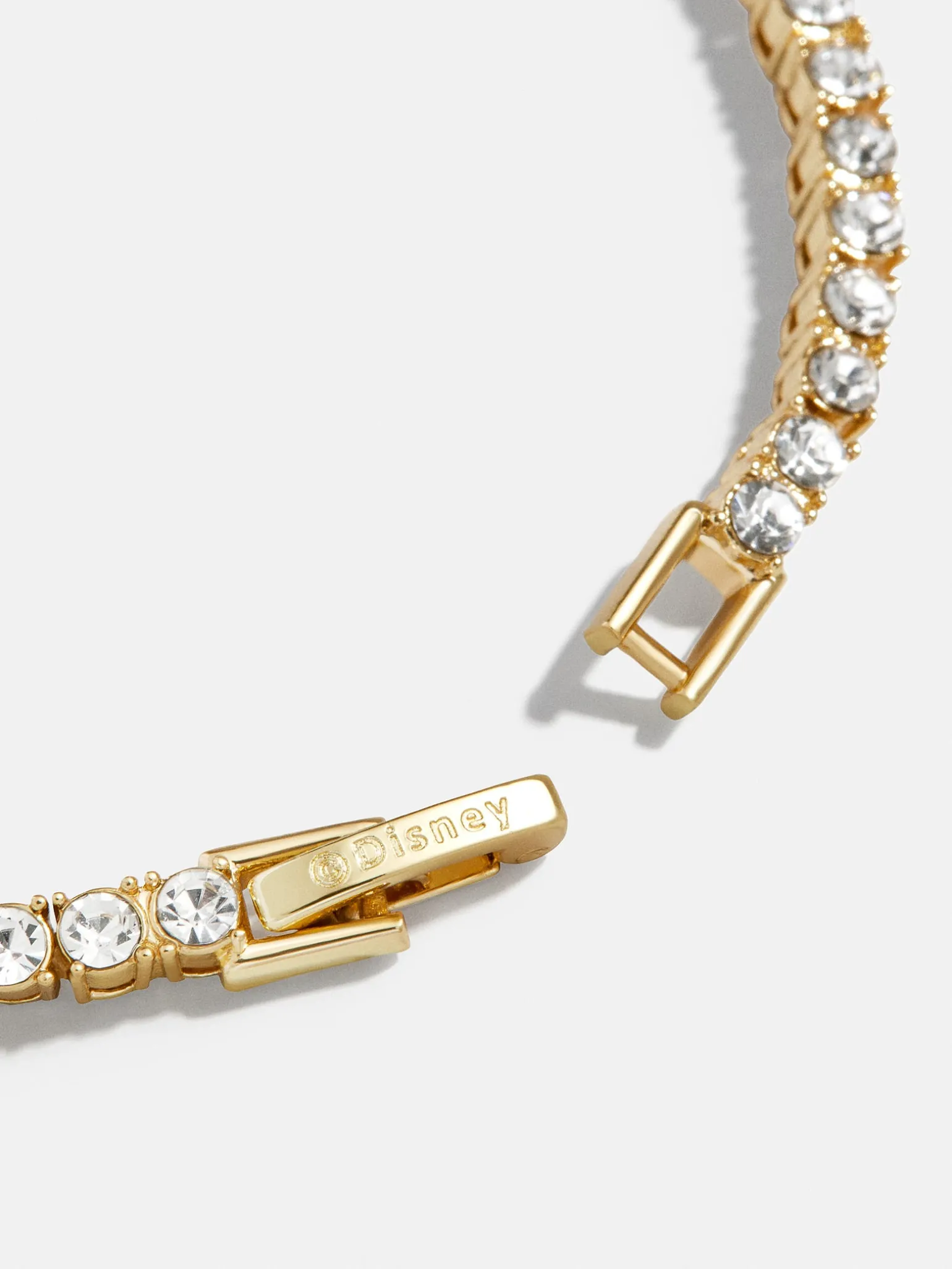 Disney Mickey Mouse Tennis Bracelet - Gold/Pavé