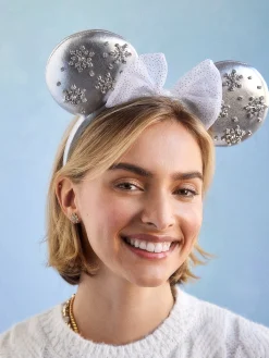 Disney Minnie Mouse Snowflake Ears Headband - Disney Snowflake Ears Headband