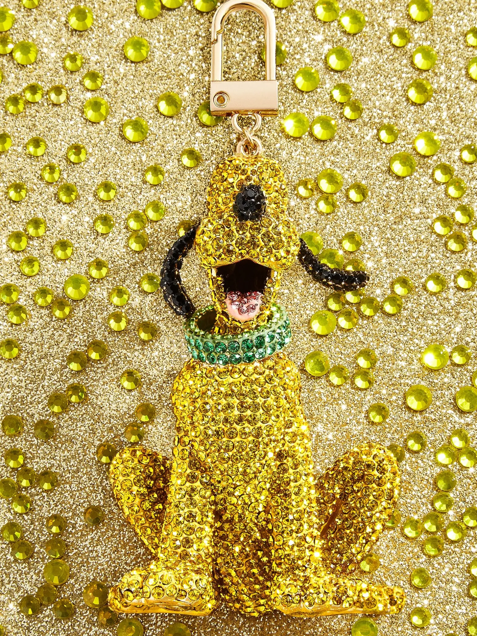 Disney Pluto Classic Pavé Bag Charm - Pluto