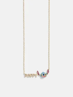 Disney Stitch Custom Nameplate Necklace - Mini Block