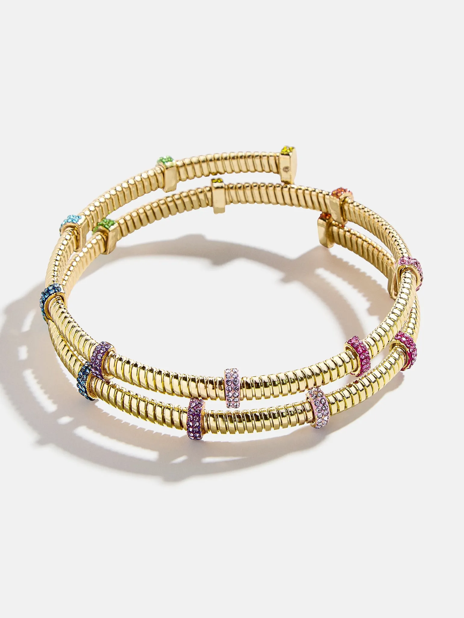 Eve Cuff Bracelet - Gold/Multi