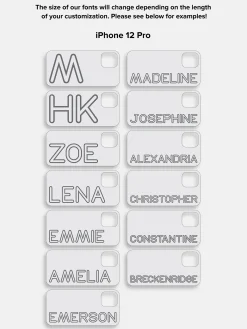 Fine Line Custom iPhone Case - Light Blue/Hot Pink