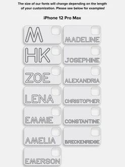 Fine Line Custom iPhone Case - Light Blue/Hot Pink