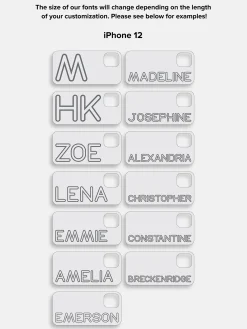 Fine Line Custom iPhone Case - Light Blue/Hot Pink