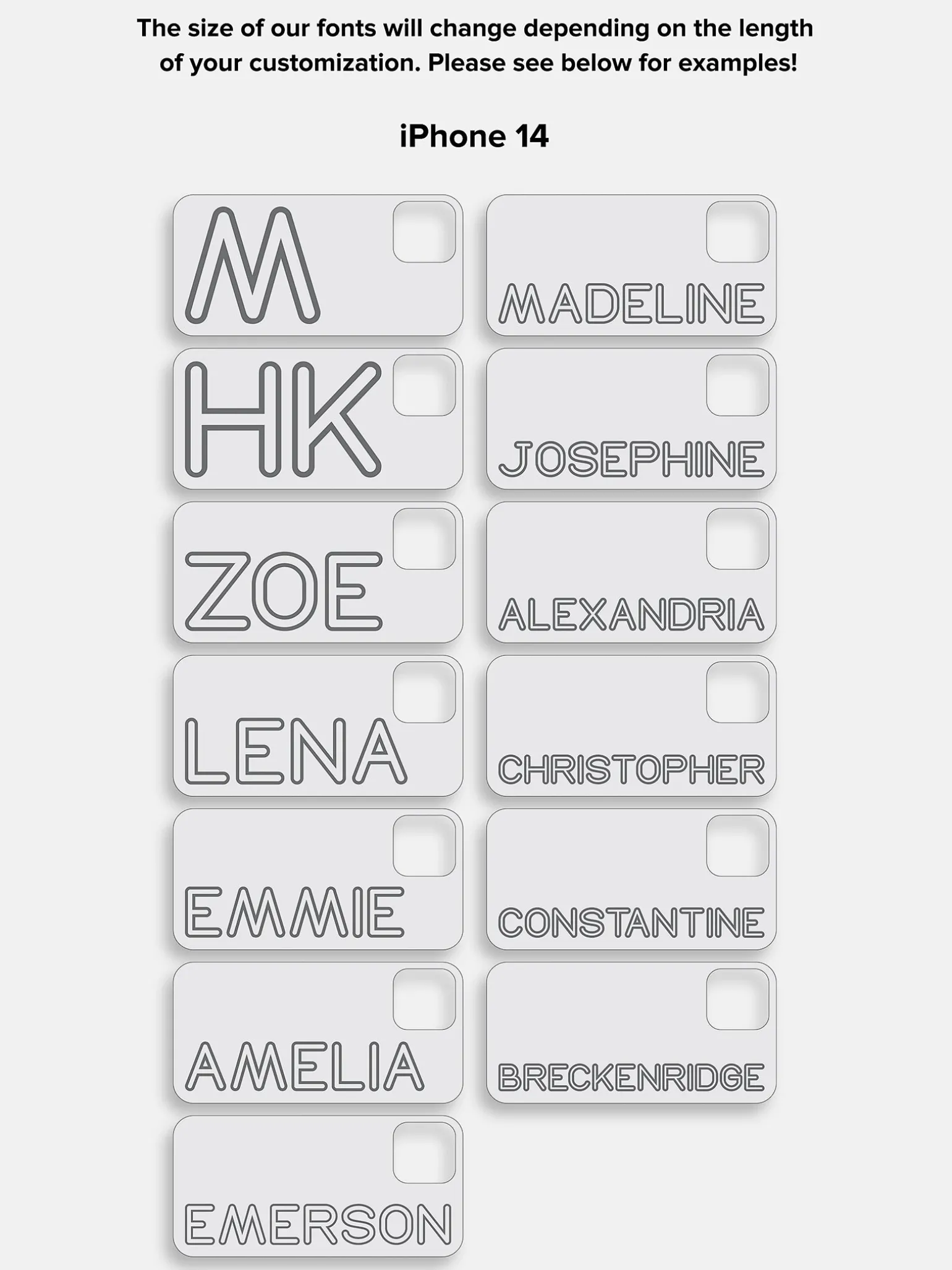 Fine Line Custom iPhone Case - Orange/Hot Pink