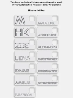 Fine Line Custom iPhone Case - Orange/Hot Pink