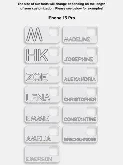 Fine Line Custom iPhone Case - Orange/Hot Pink