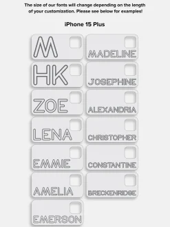 Fine Line Custom iPhone Case - Mint/Hot Pink