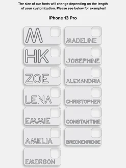 Fine Line Custom iPhone Case - Mint/Hot Pink