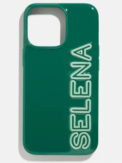 Fine Line Custom IPhone Case - Green