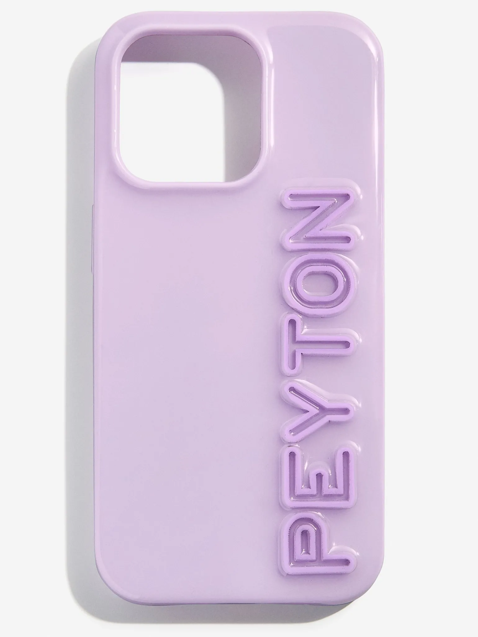 Fine Line Custom iPhone Case - Lavender