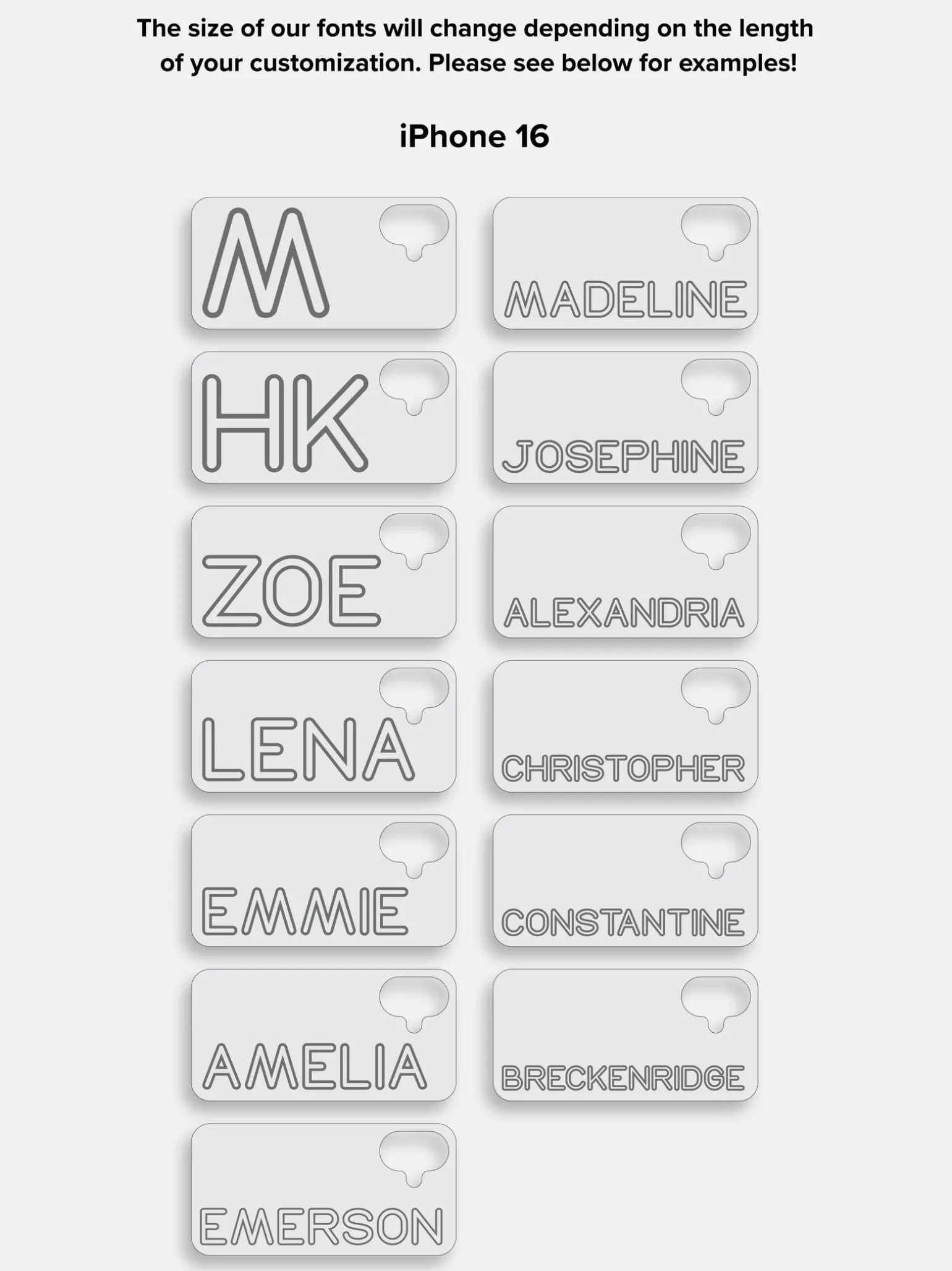 Fine Line Custom iPhone Case - Black/Pink