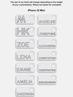 Fine Line Custom iPhone Case - Slate Blue/Hot Pink