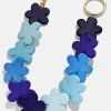 Flower Child Bag Charm - Blue