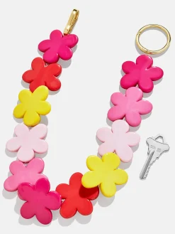 Flower Child Bag Charm - Pink