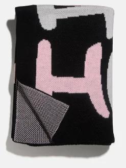 Get Wavy Custom Blanket - Pink/Black