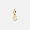 Gold Number Cluster Charm - 8