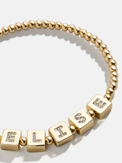 Golden Pisa Custom Bracelet - Gold/Pavé