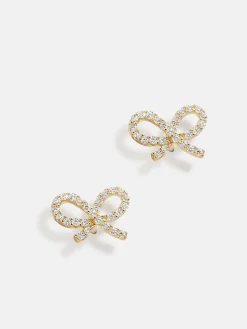 Greatest Gift 18K Gold Vermeil Kids' Earrings - Bow