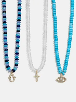 High Energy Semi-Precious Necklace - Cross