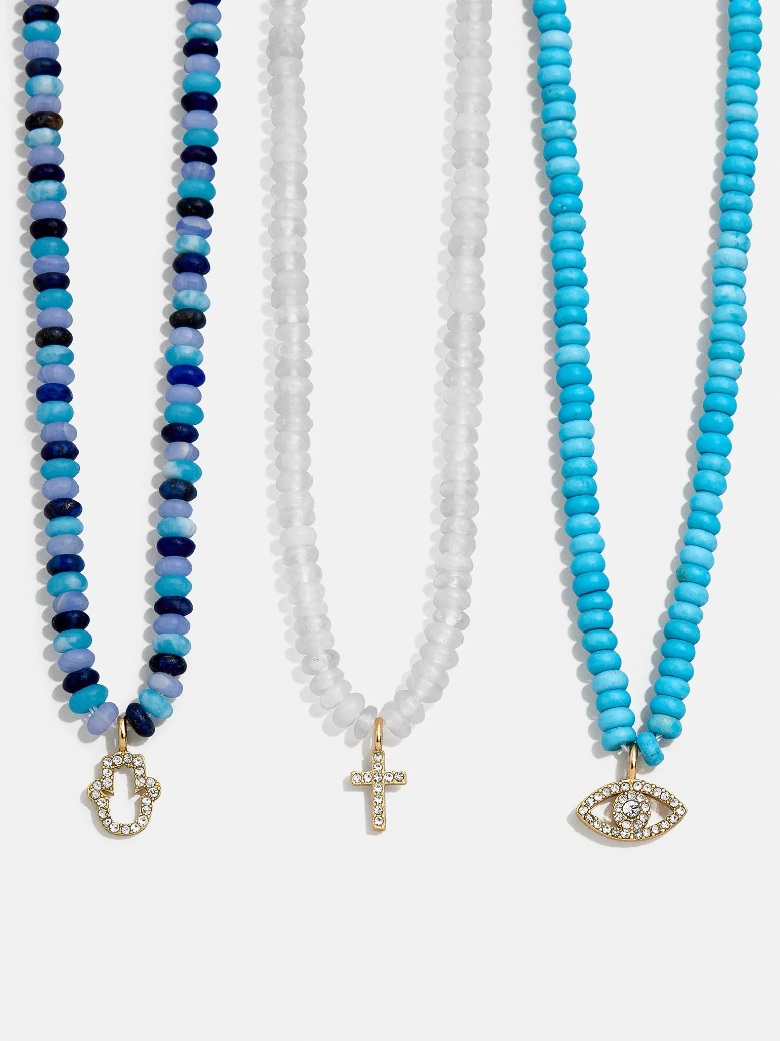 High Energy Semi-Precious Necklace - Cross
