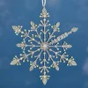 In A Flurry Custom Ornament - Silver