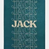 In the Bag Custom Blanket - Teal/Tan