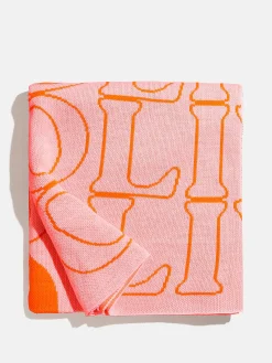 In the Bag Custom Blanket - Pink/Orange