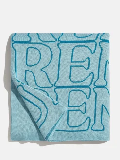 In the Bag Custom Blanket - Light Blue/Blue