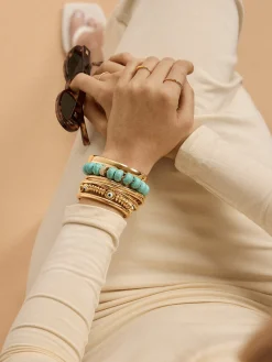 Joan Semi-Precious Bracelet - Turquoise