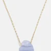 Juno Blue Lace Agate Necklace - Blue Lace Agate Stone