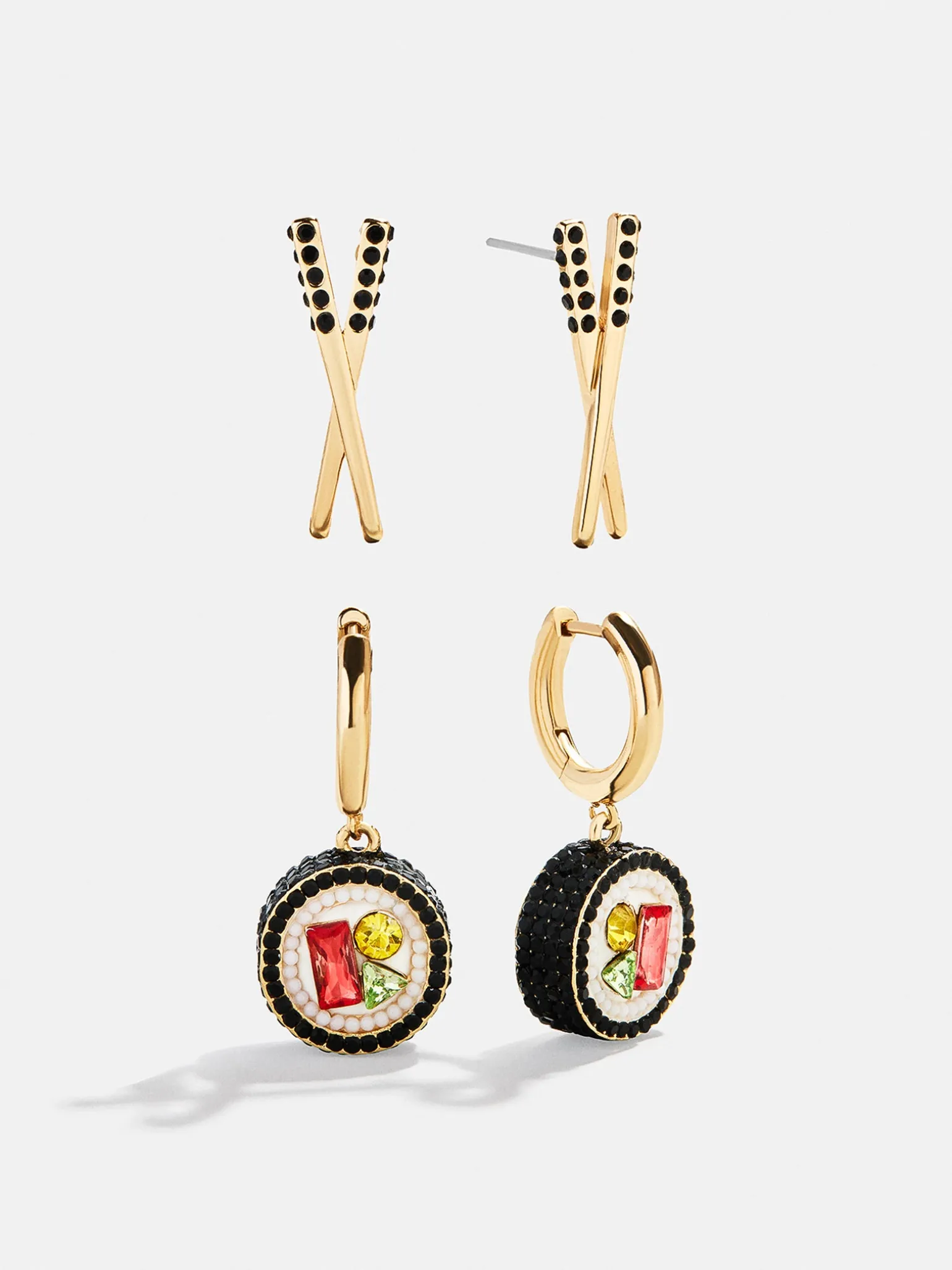 Just Roll With It Earring Set - Sushi