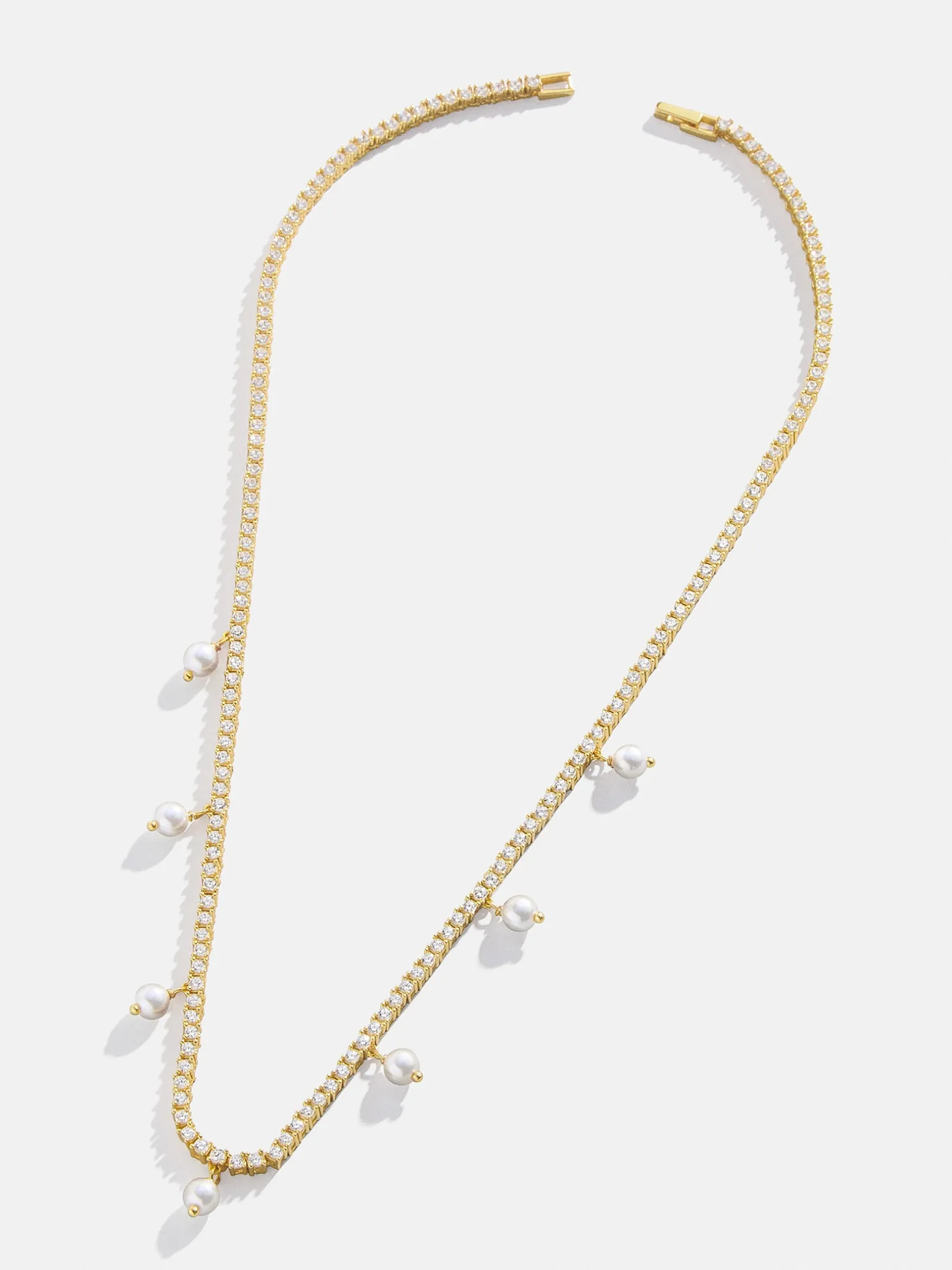 18K Gold Vermeil Alice Necklace - Gold/Pavé
