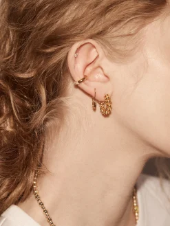 18K Gold Vermeil Cece Earrings - Gold