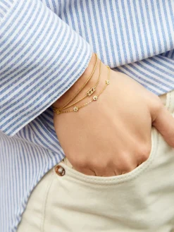 18K Gold Vermeil Custom Angel Number Bracelet