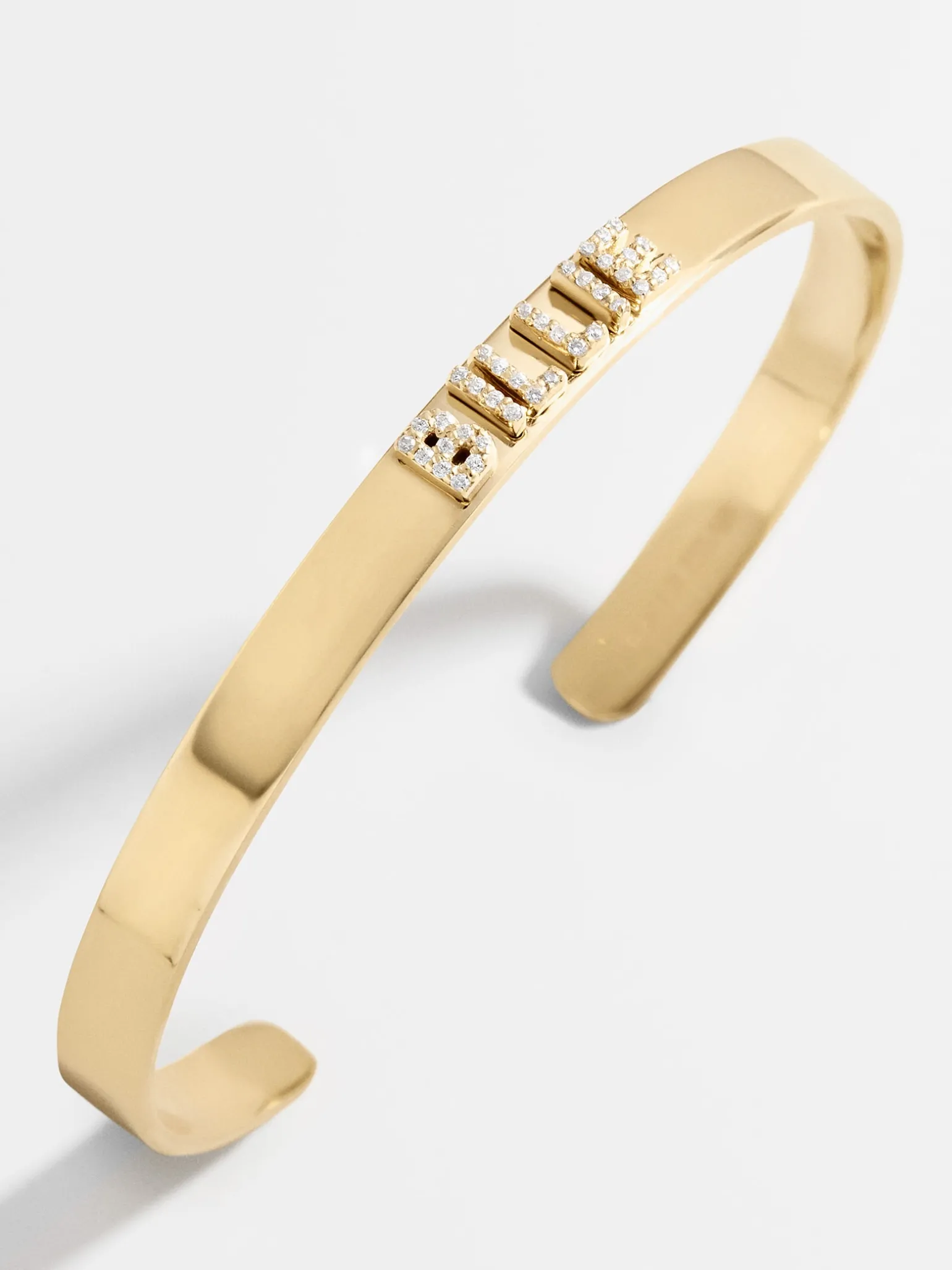 18K Gold Vermeil Custom Cuff Bracelet