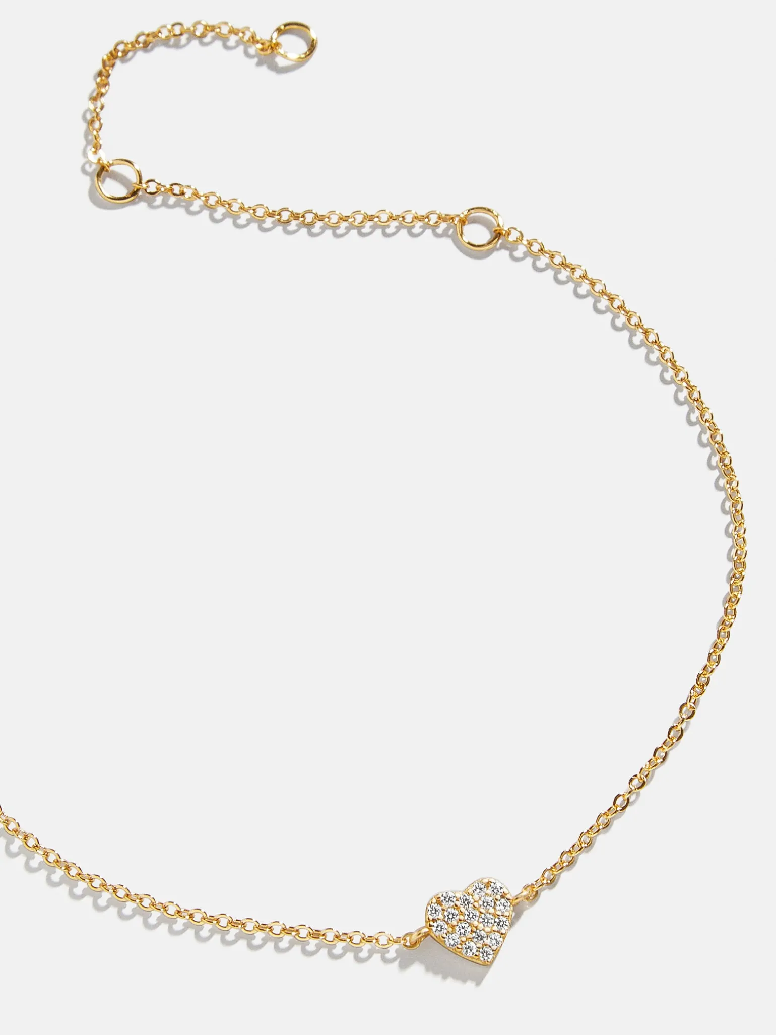 18K Gold Vermeil Heart Bracelet - Heart