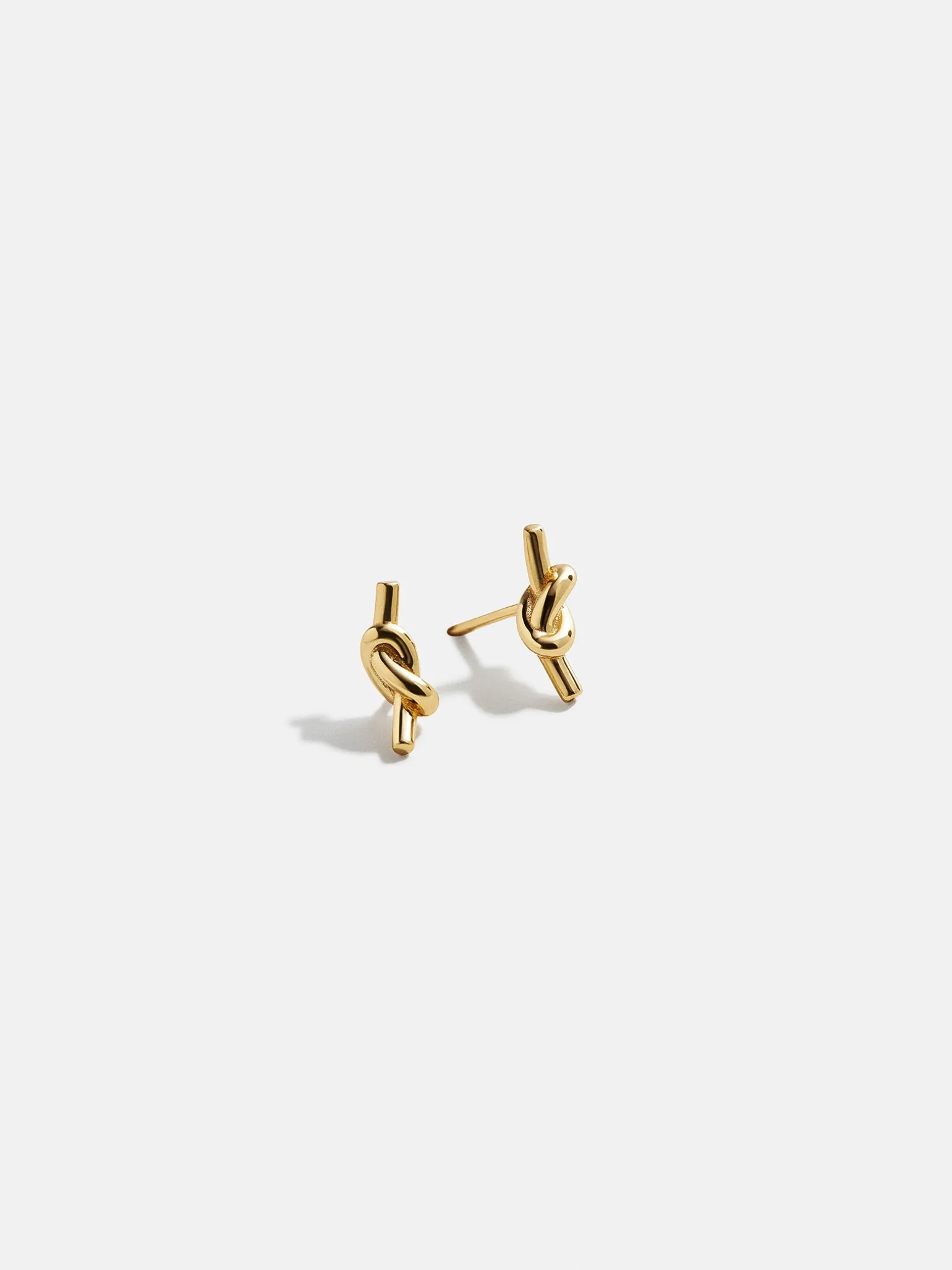 18K Gold Vermeil Just For Fun Earrings - Knot