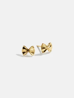 18K Gold Vermeil Just For Fun Earrings - Pasta