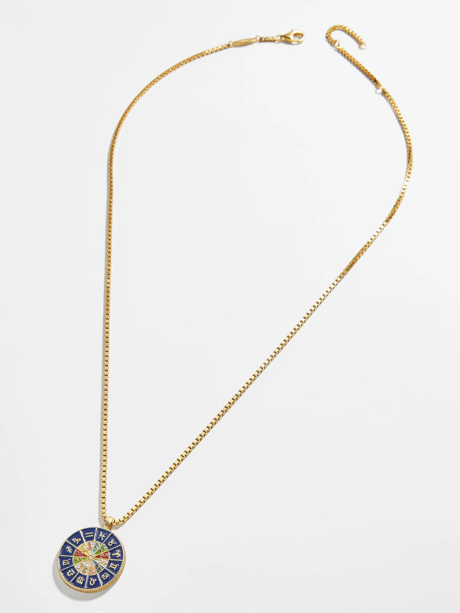 18K Gold Vermeil Reversible Medallion Necklace - Astro