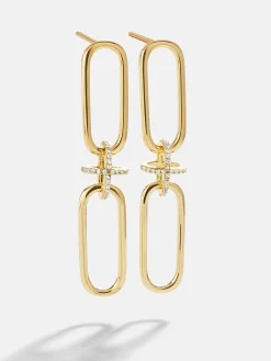 18K Gold Vermeil Vanessa Earrings - Gold
