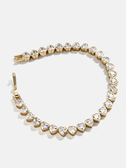 Kali Tennis Bracelet - Gold/Pavé