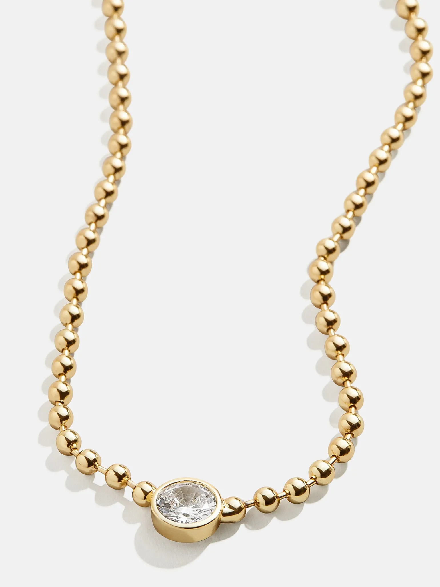 Kaycee Necklace - Gold/Pavé