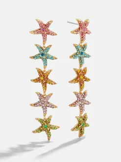 Kiana Starfish Earrings - Multi