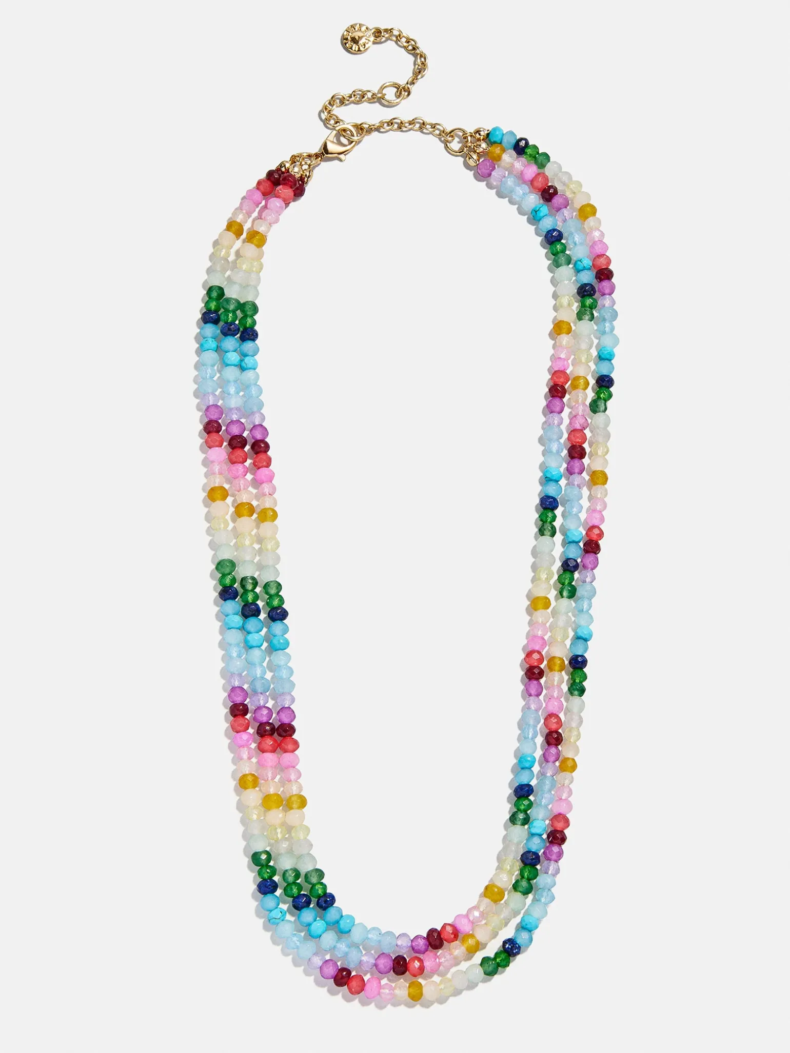 Lena Semi-Precious Layered Necklace - Multi