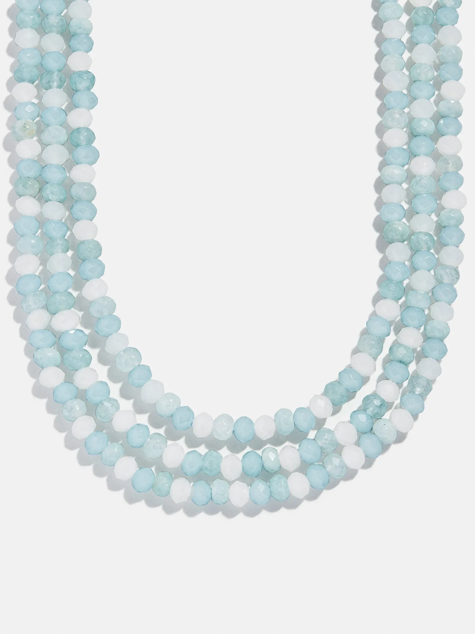 Lena Semi-Precious Layered Necklace - Turquoise
