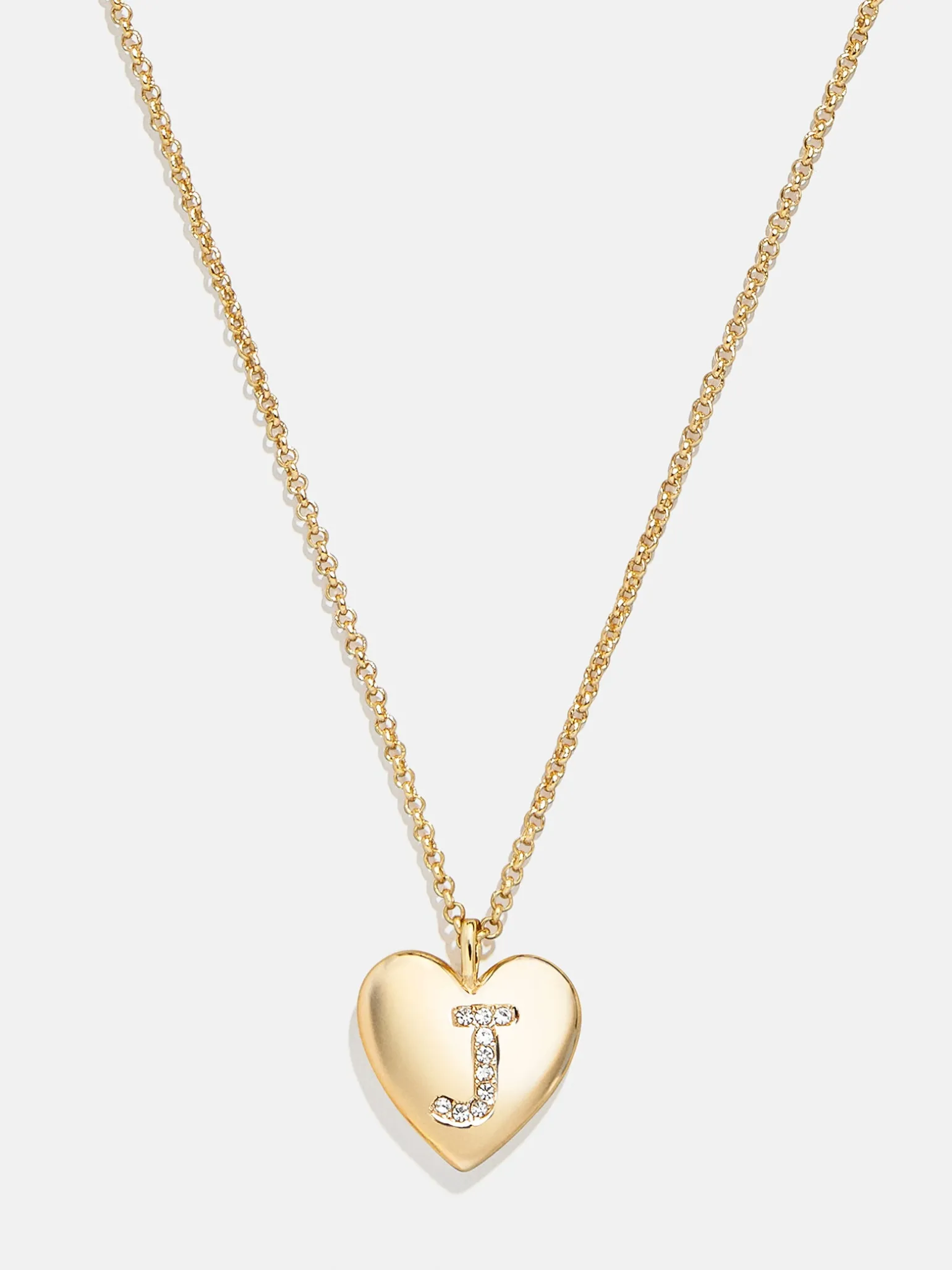 Little Love Kids' Initial Heart Necklace - Gold