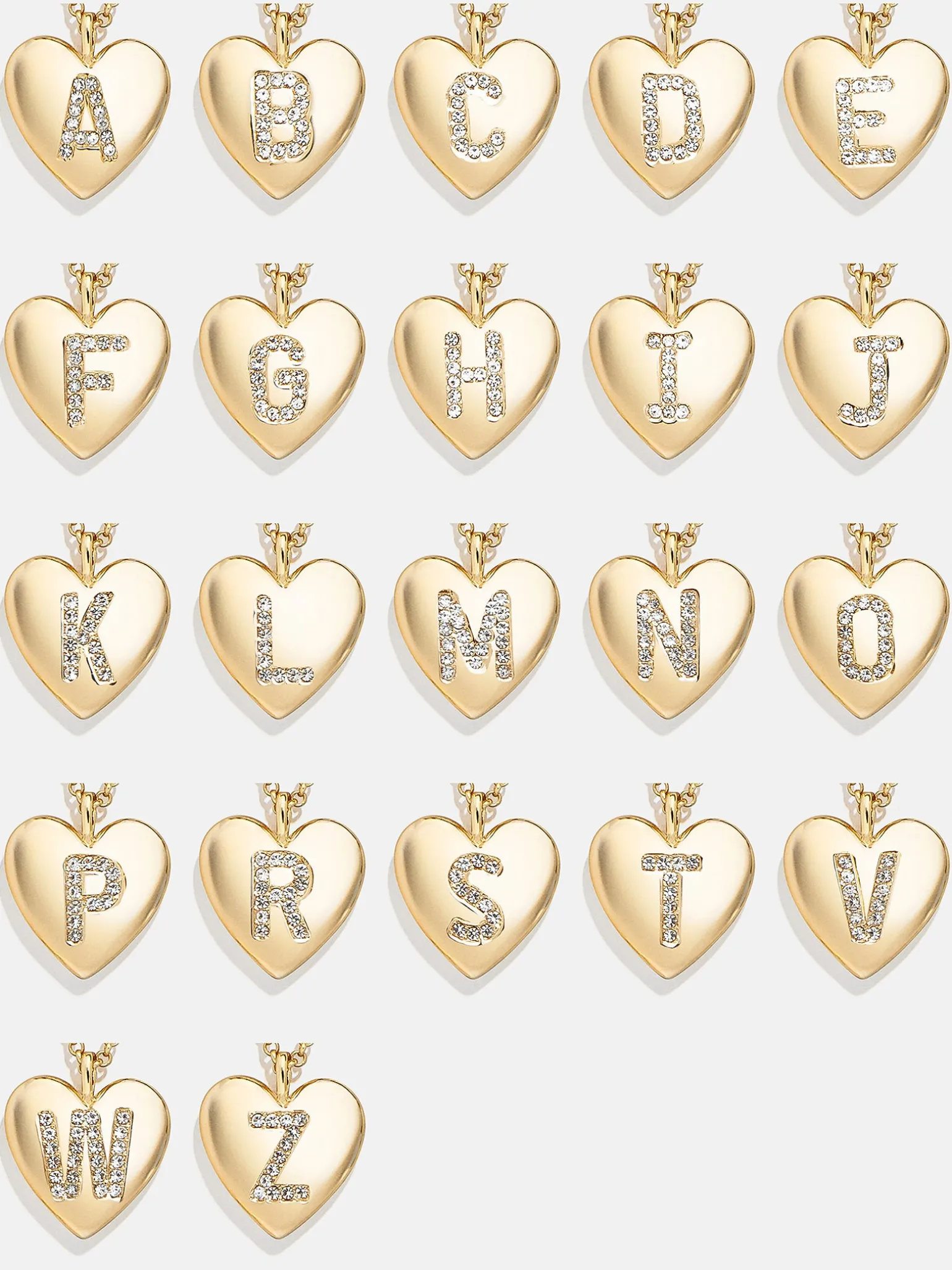 Little Love Kids' Initial Heart Necklace - Gold