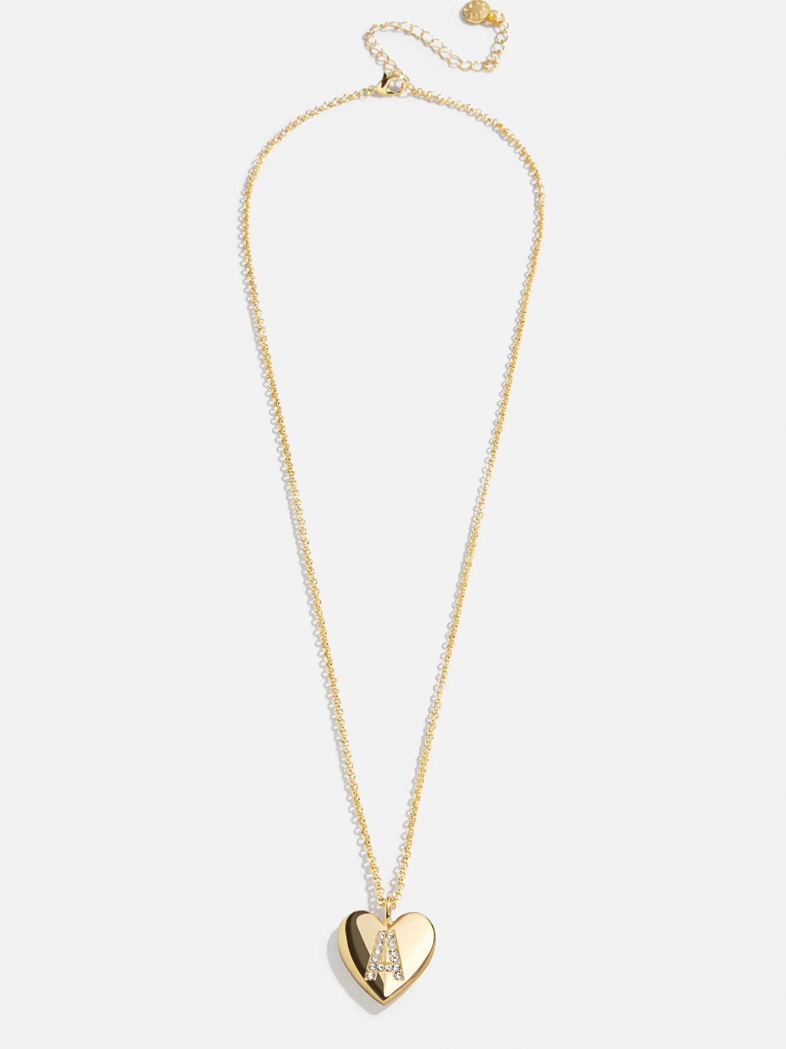 Little Love Kids' Initial Heart Necklace - Gold