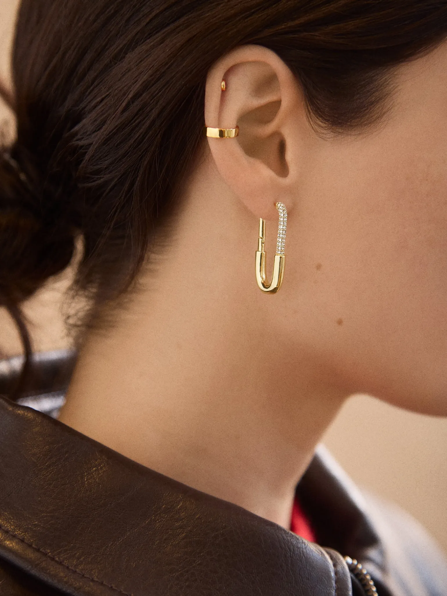 Liza Hoop Earrings - Medium